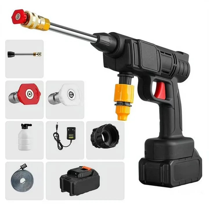 Portable High-Pressure Washer Gun With 48V Lithium Battery (Imported Quality)