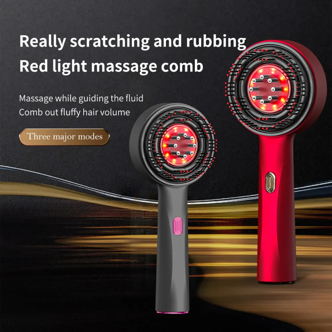 Scalp Massaging Brush with 2 In 1 Hair Oil Applicator