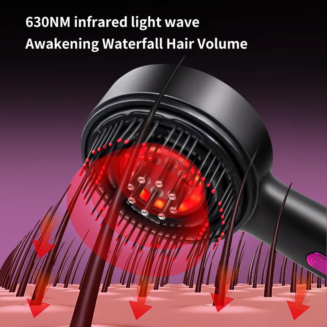 Scalp Massaging Brush with 2 In 1 Hair Oil Applicator