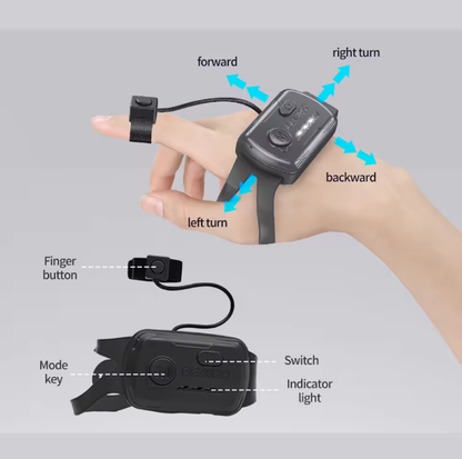 Remote & Watch Control Stunt Spray Robot Dog