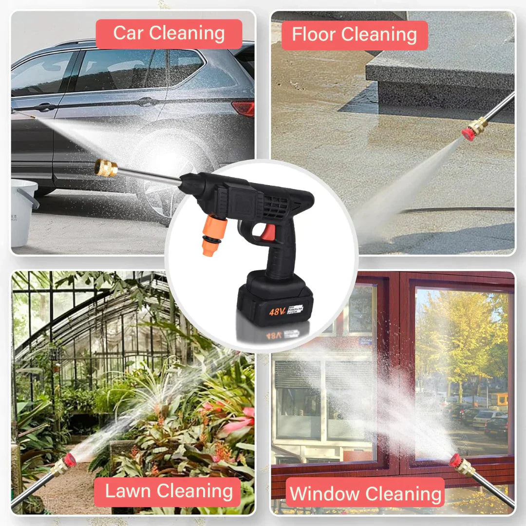 Wireless High Pressure Washer Gun | Wash Everything
