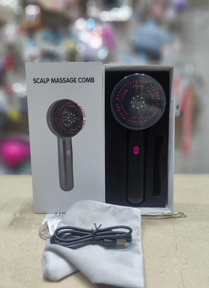 Scalp Massaging Brush with 2 In 1 Hair Oil Applicator