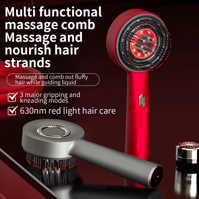 Scalp Massaging Brush with 2 In 1 Hair Oil Applicator
