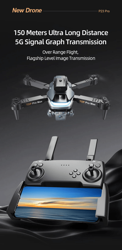 P23 Pro Smart Obstacle Avoidance Drone – Perfect for Beginners & Kids